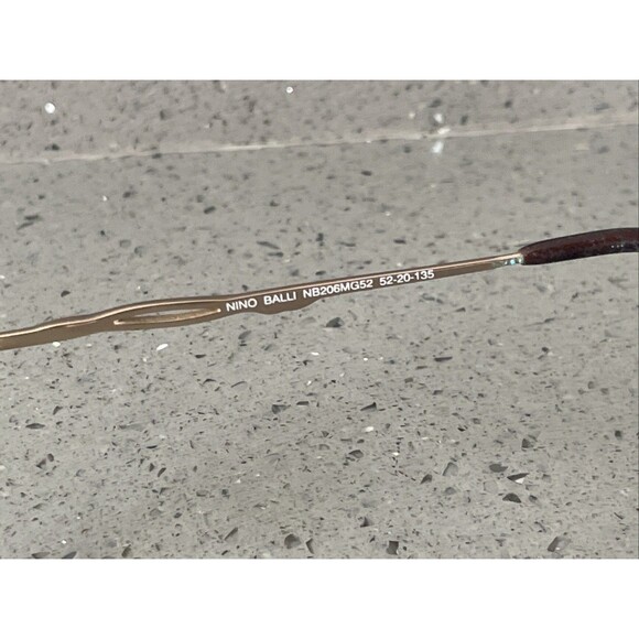 NINO BALLI NB206MG52 Eyeglasses Frames ONLY gold 52-20-135 Concepts In Optics - Picture 7 of 12